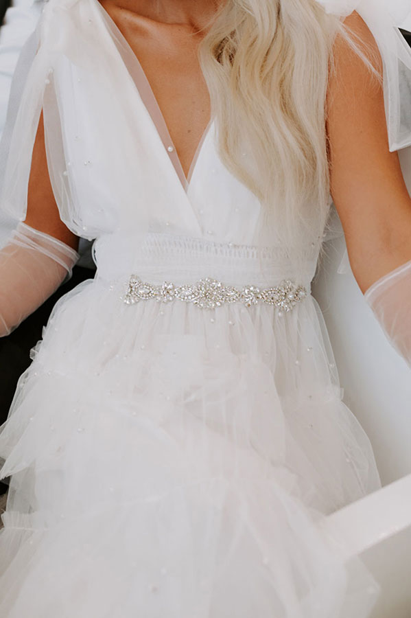 Impressions A Life That Dazzles Embellished Ribbon Belt/Headband