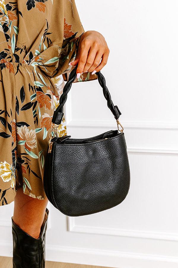 Impressions Allure Avenue Faux Leather Purse In Black