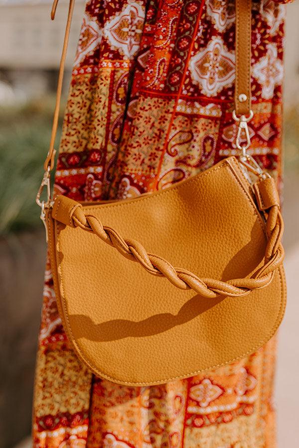 Impressions Allure Avenue Faux Leather Purse In Camel