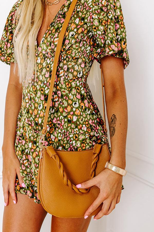 Impressions Allure Avenue Faux Leather Purse In Camel