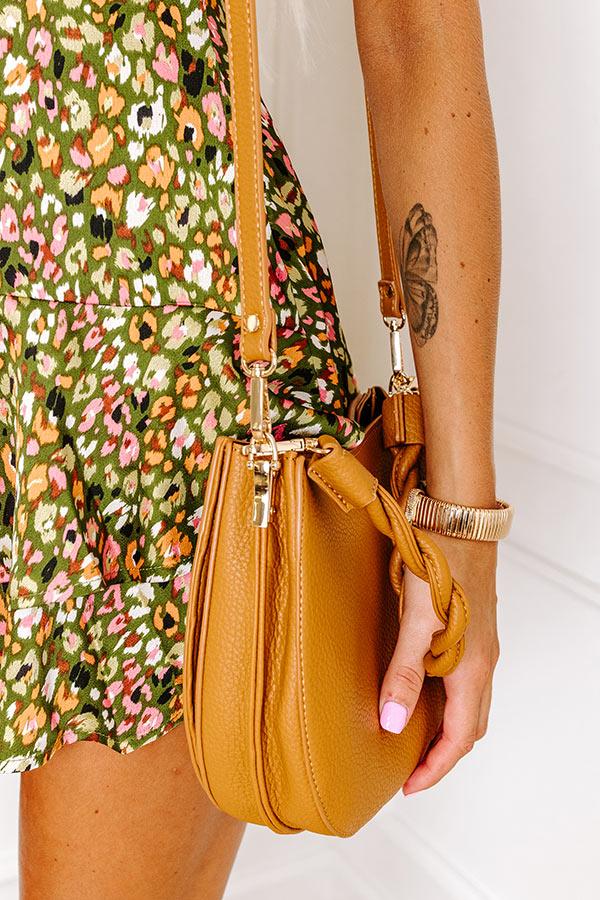 Impressions Allure Avenue Faux Leather Purse In Camel