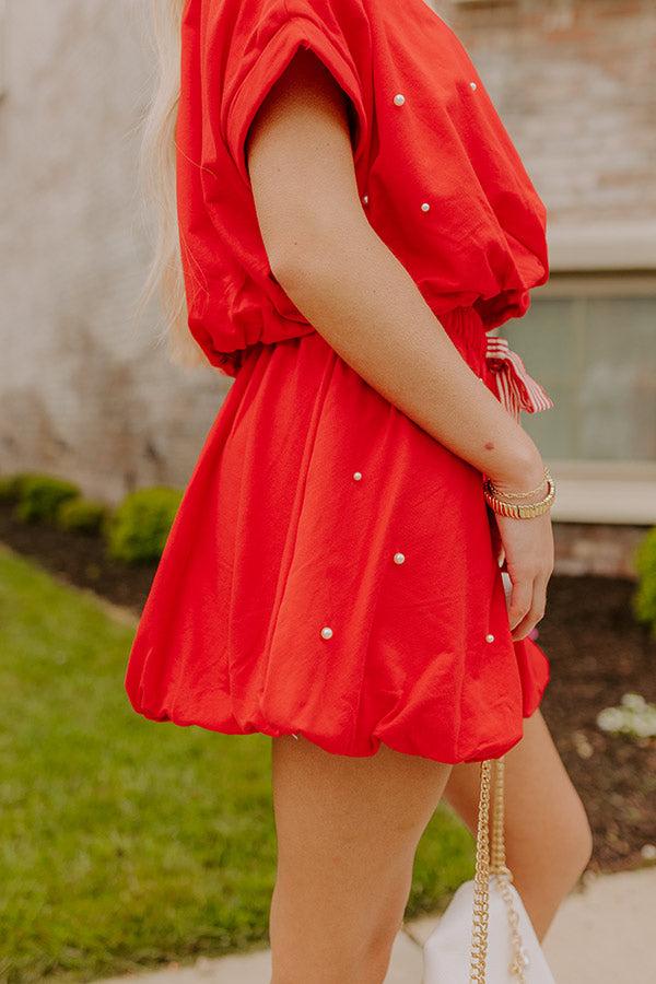 Impressions Belle Of The Parade High Waist Embellished Mini Skirt