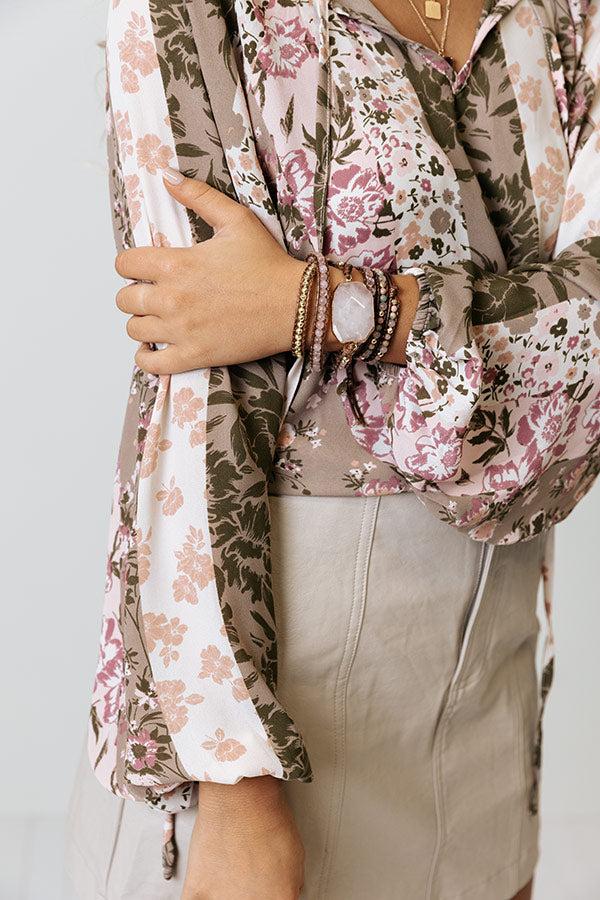 Impressions Beside The Fire Semi Precious Wrap Bracelet