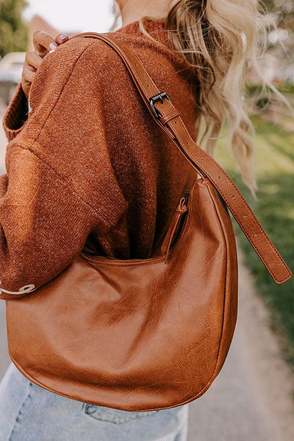 Impressions Block Party Ready Faux Leather Purse In Brown