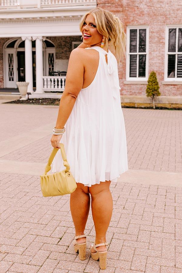 Impressions Boasting Over Bubbly Shift Dress Curves