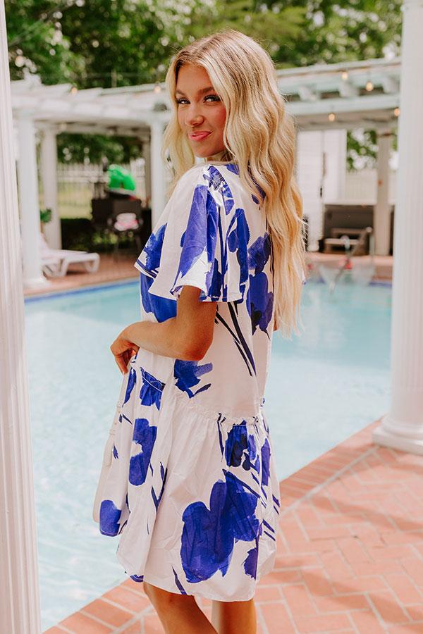 Impressions Catalina Island Bound Floral Mini Dress