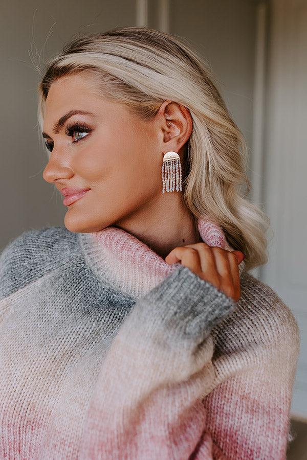 Impressions Celebrate Everyday Beaded Earrings In Birch