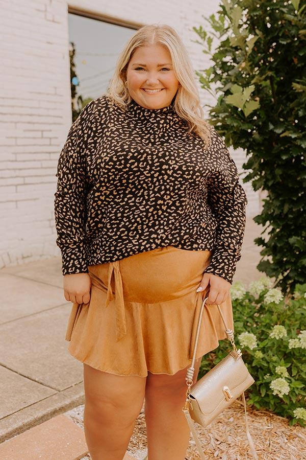 Impressions Charming Encounters Knit Sweater Top Curves