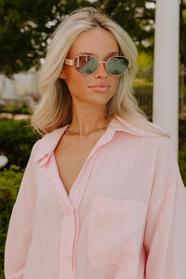 Impressions City Views Sunnies in Gold with Brown Lens