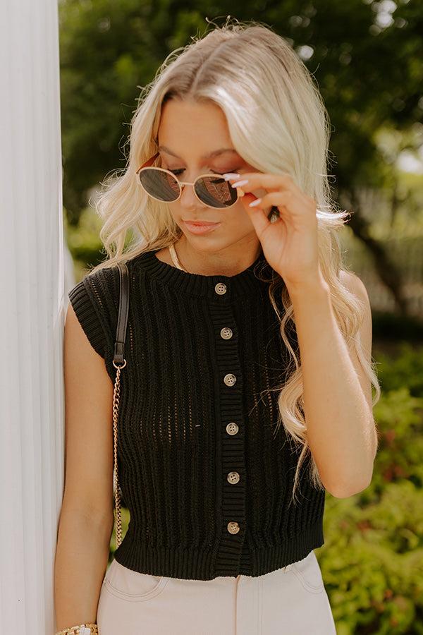 Impressions City Views Sunnies In Gold With Green Lens