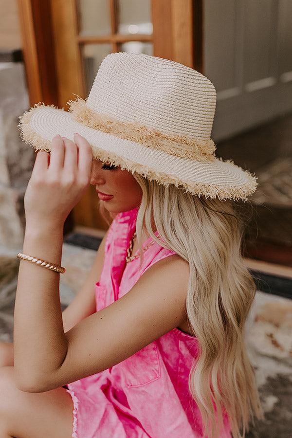 Impressions Coastal Dreams Raffia Woven Hat In Natural