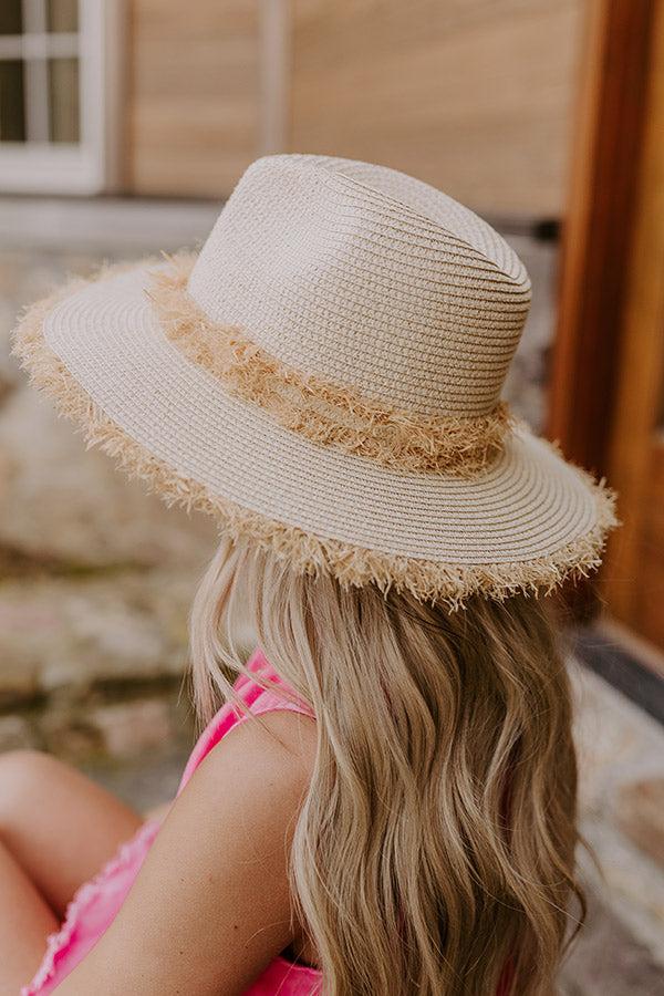 Impressions Coastal Dreams Raffia Woven Hat In Natural