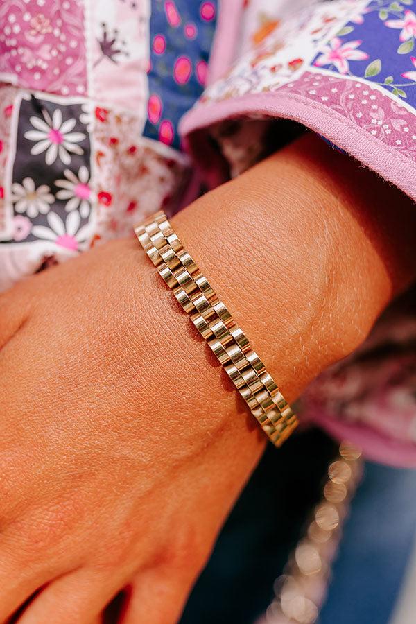 Impressions Cocktails And Chit Chat Watchband Bracelet