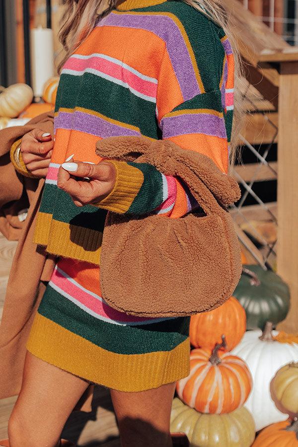 Impressions Confidence Is Everything Sherpa Purse In Mocha