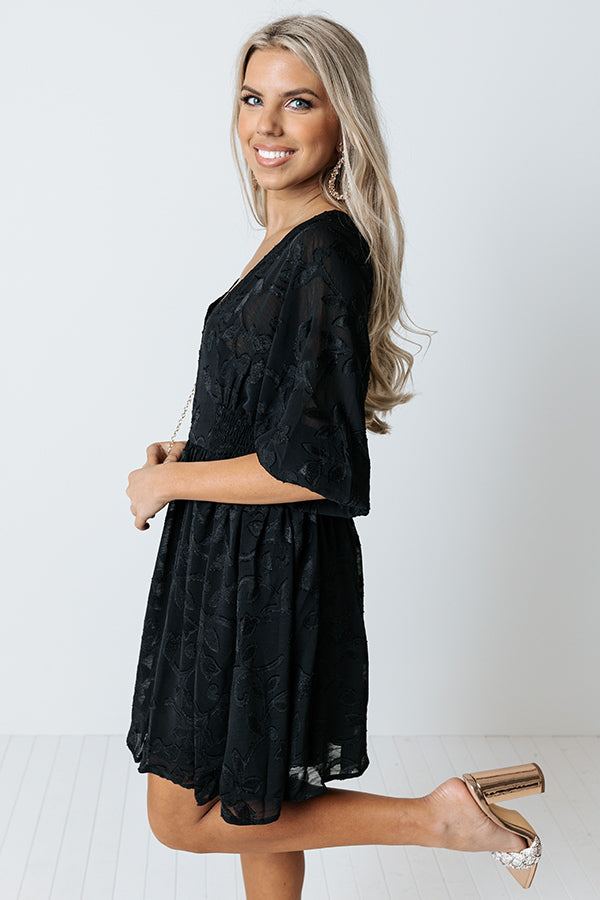 Impressions Confidence On Speed Dial Dress In Black
