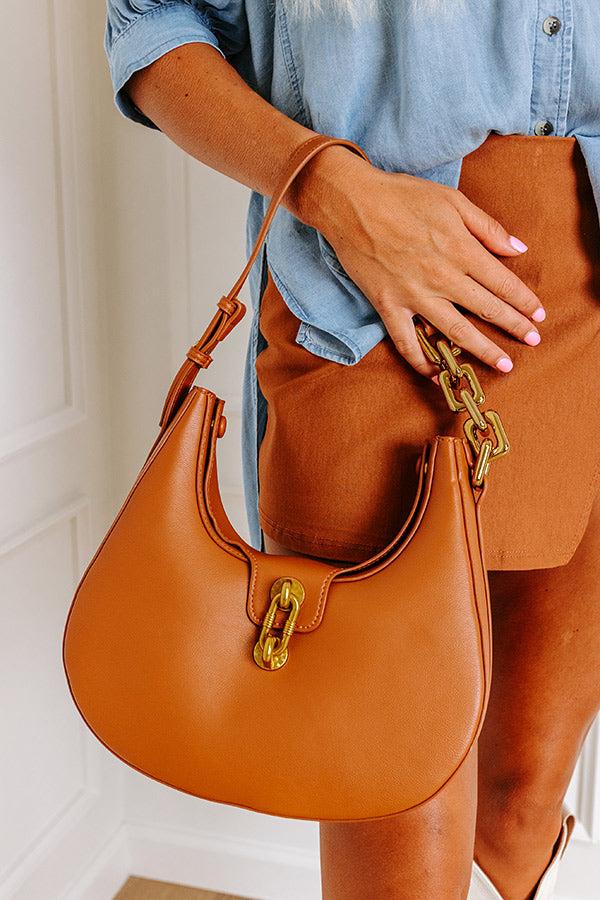 Impressions Country Yard Dreaming Faux Leather Purse in Camel