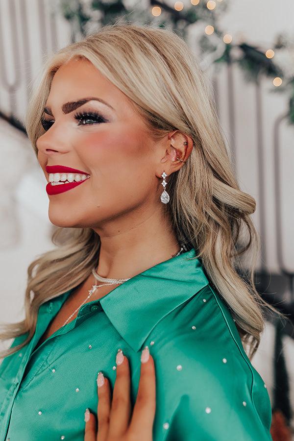 Impressions Dancing Into The Night Cubic Zirconia Earrings