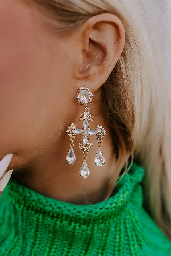 Impressions Destined For Decadence Earrings In Clear