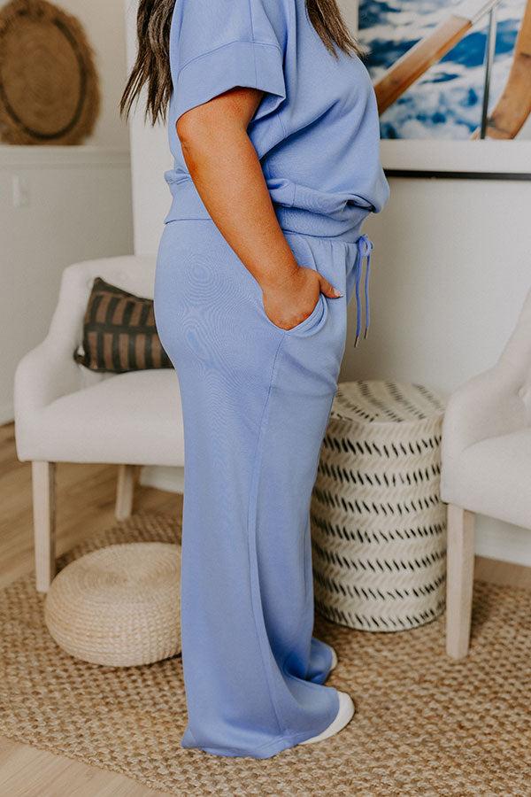 Impressions Easygoing High Waist Wide Leg Pants Curves