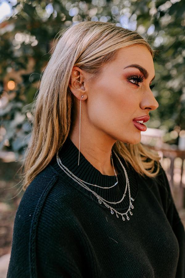 Impressions Enchanted To Meet You Earrings In Silver