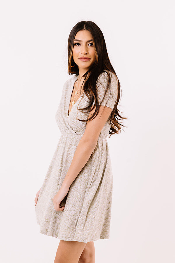 Impressions Endless Sunshine Dress In Martini Olive