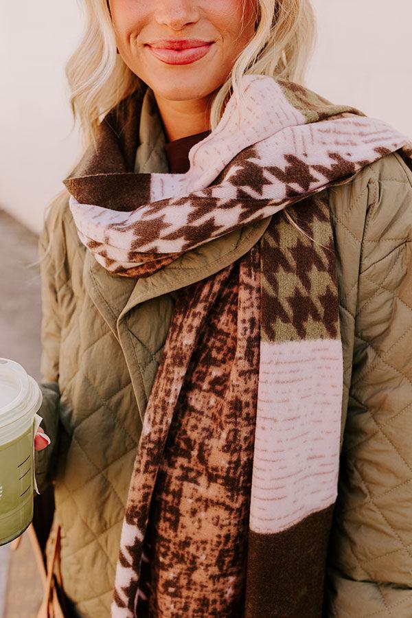 Impressions Falls First Chill Scarf In Martini Olive