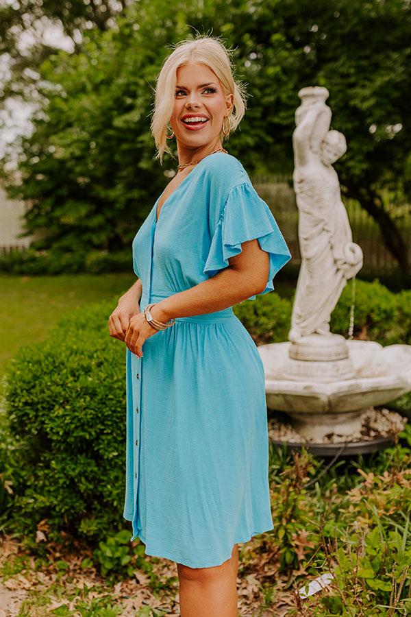 Impressions Farmer's Market Ready Linen-Blend Mini Dress