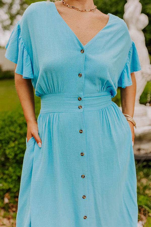 Impressions Farmer's Market Ready Linen-Blend Mini Dress