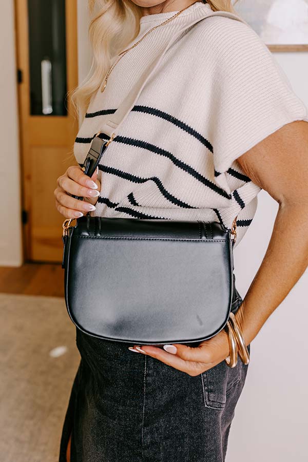 Impressions Fashion Diary Faux Leather Purse In Black