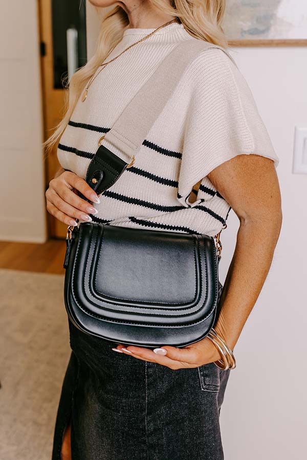 Impressions Fashion Diary Faux Leather Purse In Black