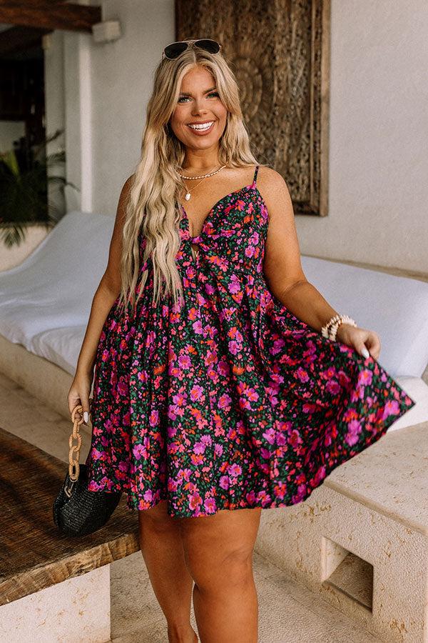 Impressions Favor And Fortune Babydoll Dress Curves