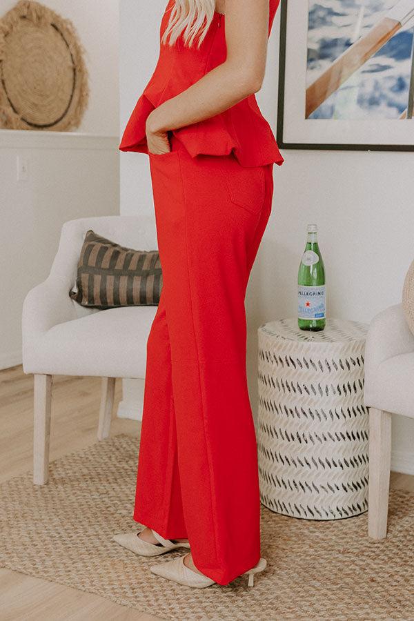 Impressions Favorite View High Waist Straight Leg Pants