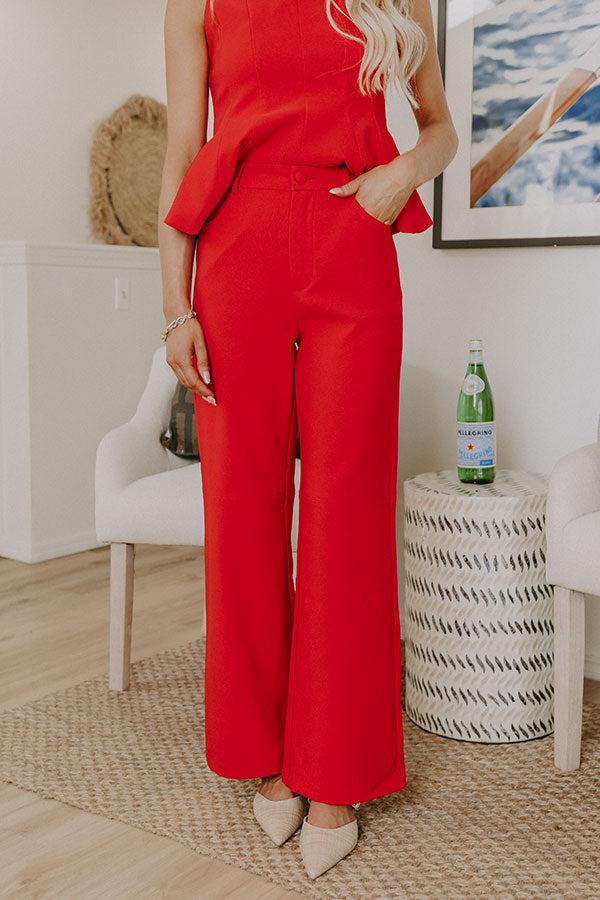 Impressions Favorite View High Waist Straight Leg Pants