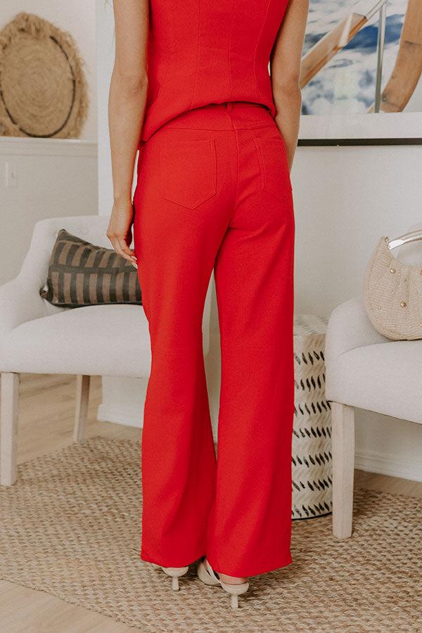 Impressions Favorite View High Waist Straight Leg Pants