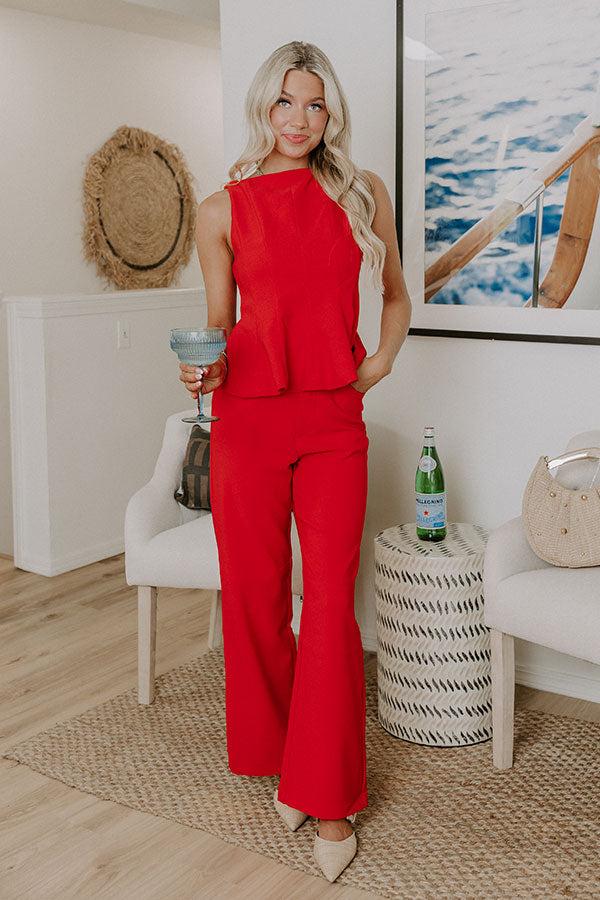 Impressions Favorite View High Waist Straight Leg Pants