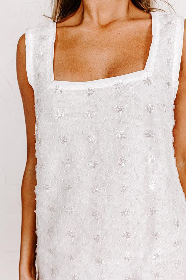 Impressions First Class Reservations Embellished Mini Dress