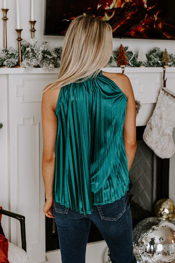 Impressions Friends To Lovers Shift Top In Hunter Green
