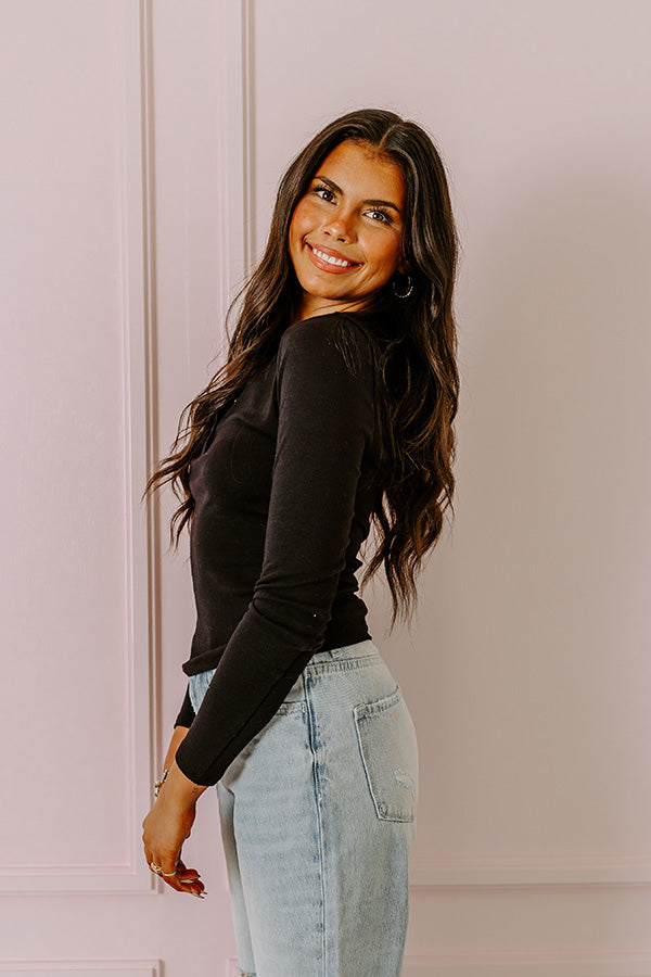 Impressions Hand In Hand Through It All Top In Black