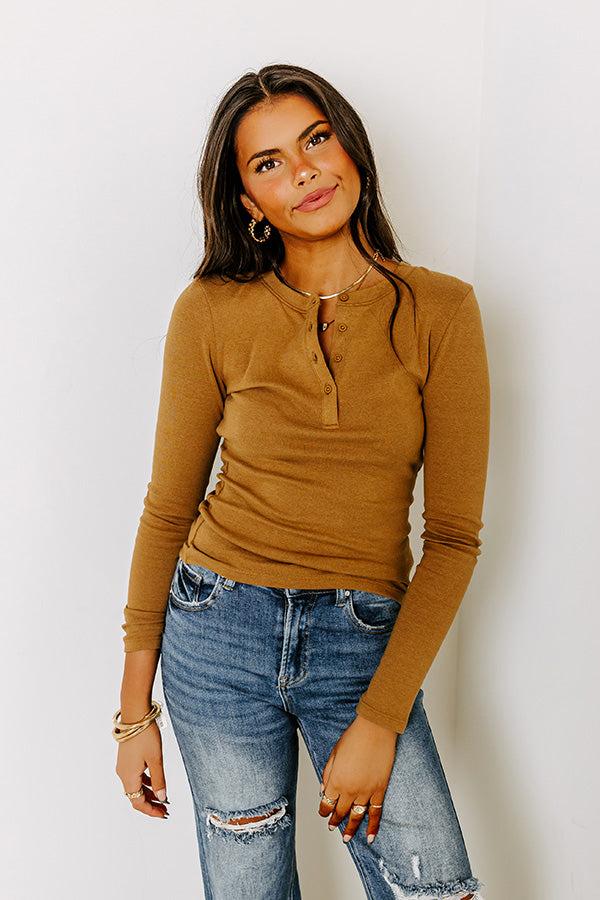 Impressions Hand In Hand Through It All Top In Camel