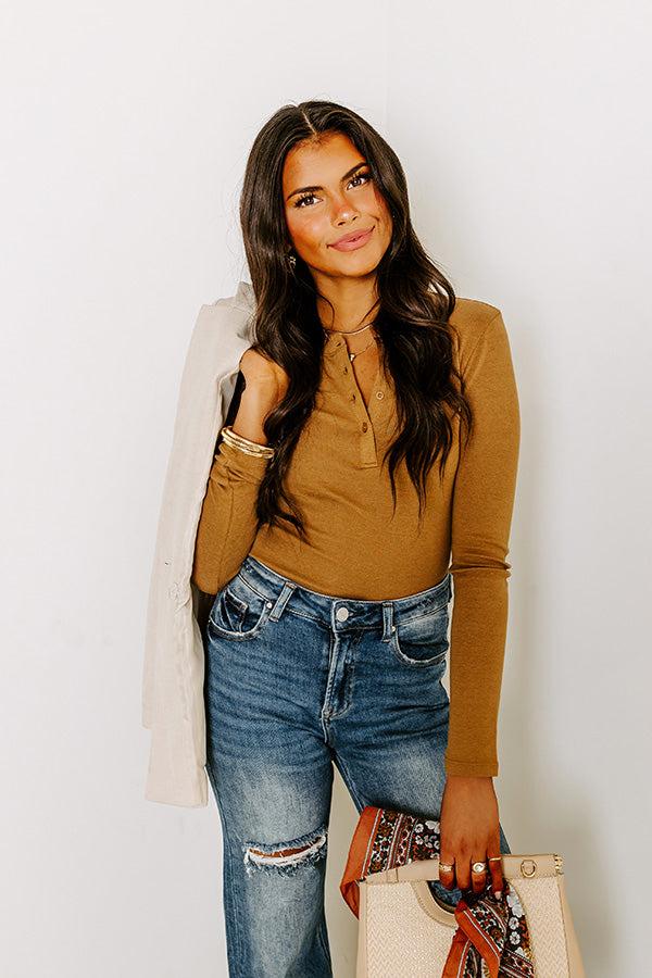 Impressions Hand In Hand Through It All Top In Camel