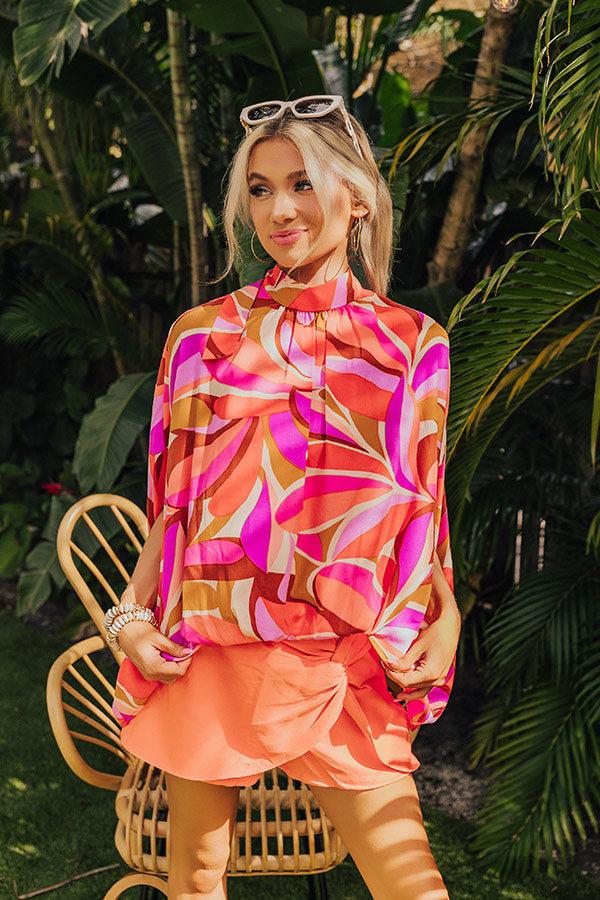 Impressions A Night In Paris Shift Top