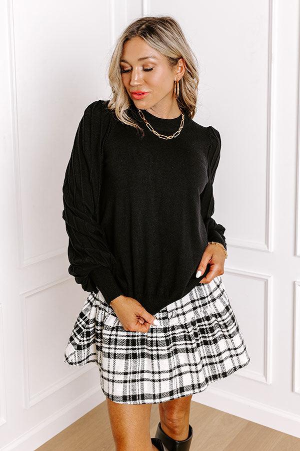 Impressions Act Out Of Love Top In Black