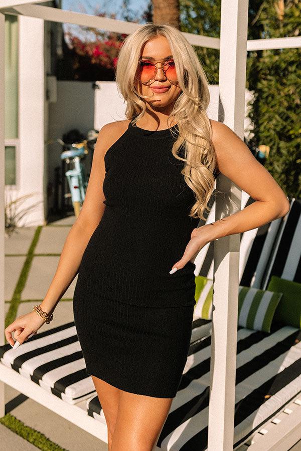 Impressions All Booked Up Dress In Black