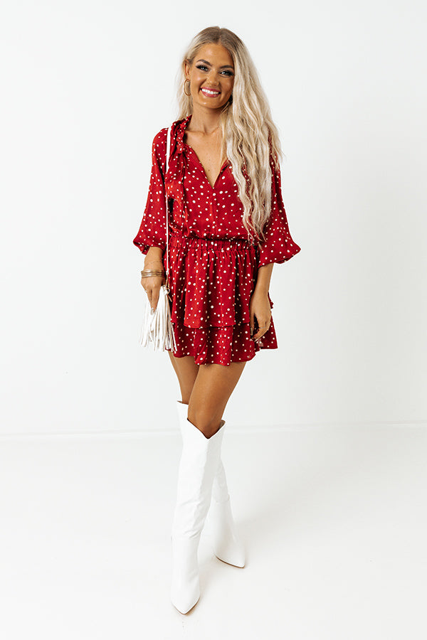 Impressions Always Grateful Polka Dot Dress