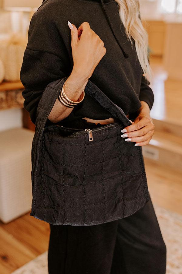 Impressions Always In Style Quilted Purse In Black