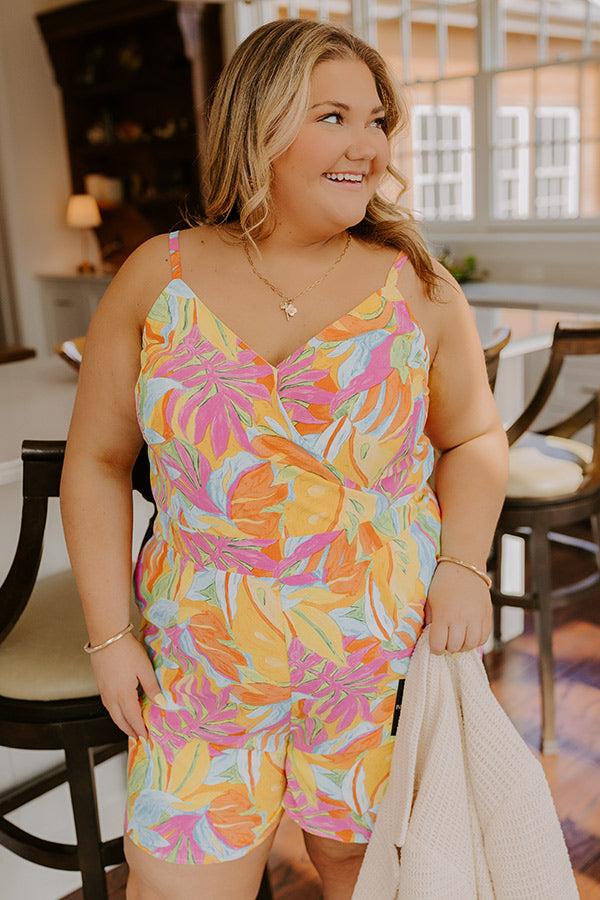 Impressions Amalfi Coast Cruising Romper Curves