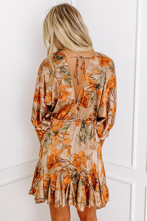 Impressions Amazing Views Floral Mini Dress