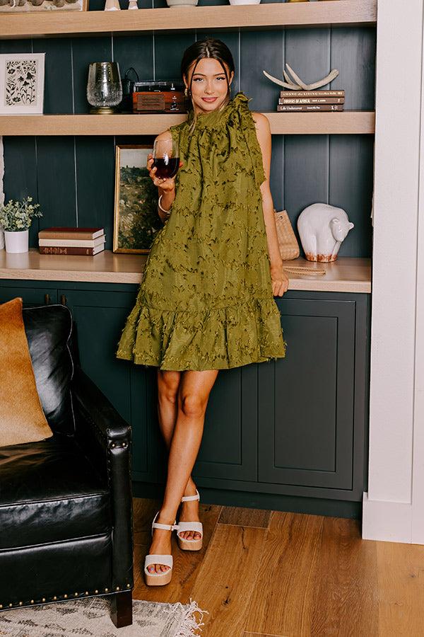 Impressions Apple Martini Please Mini Dress