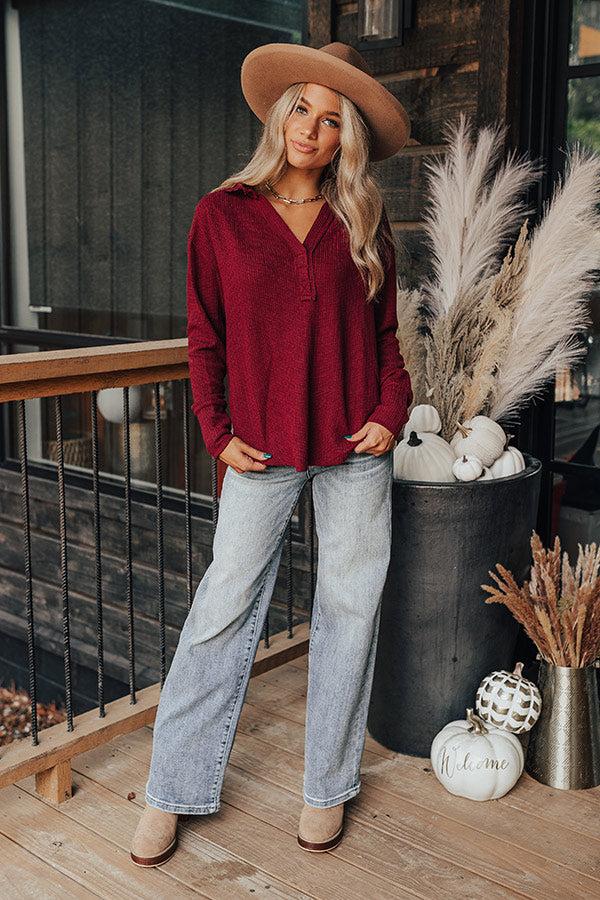 Impressions Around The Block Knit Top