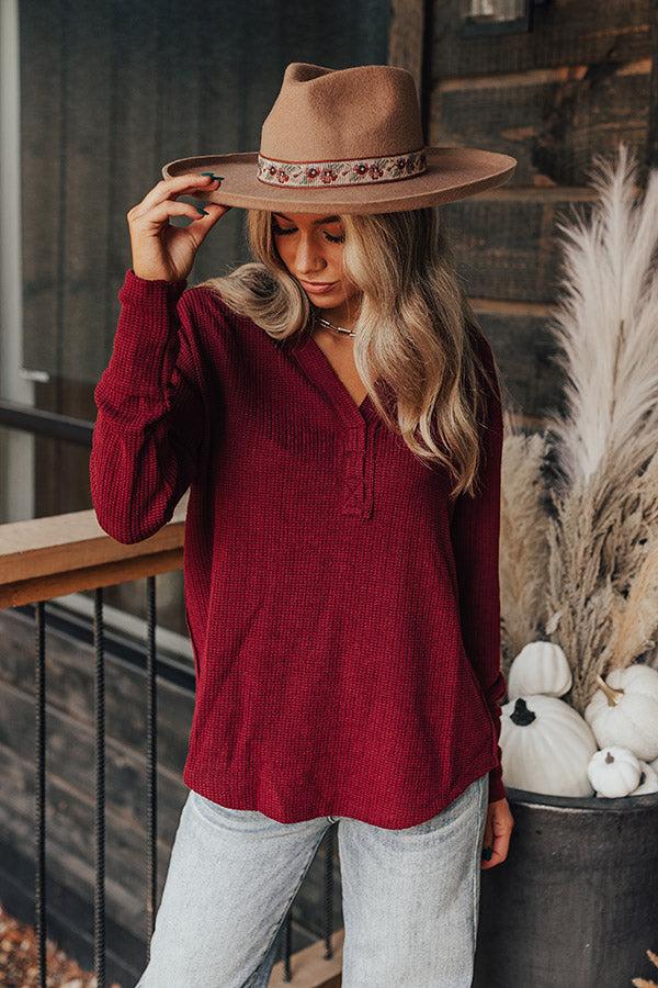 Impressions Around The Block Knit Top